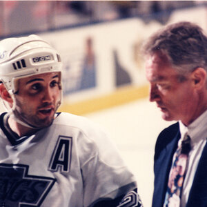 Ian Laperriere and Larry Robinson