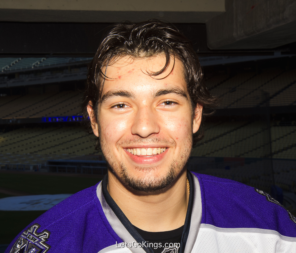 Drew Doughty w/ Teeth