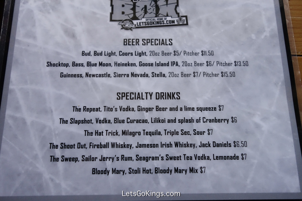 Penalty Box Drinks
